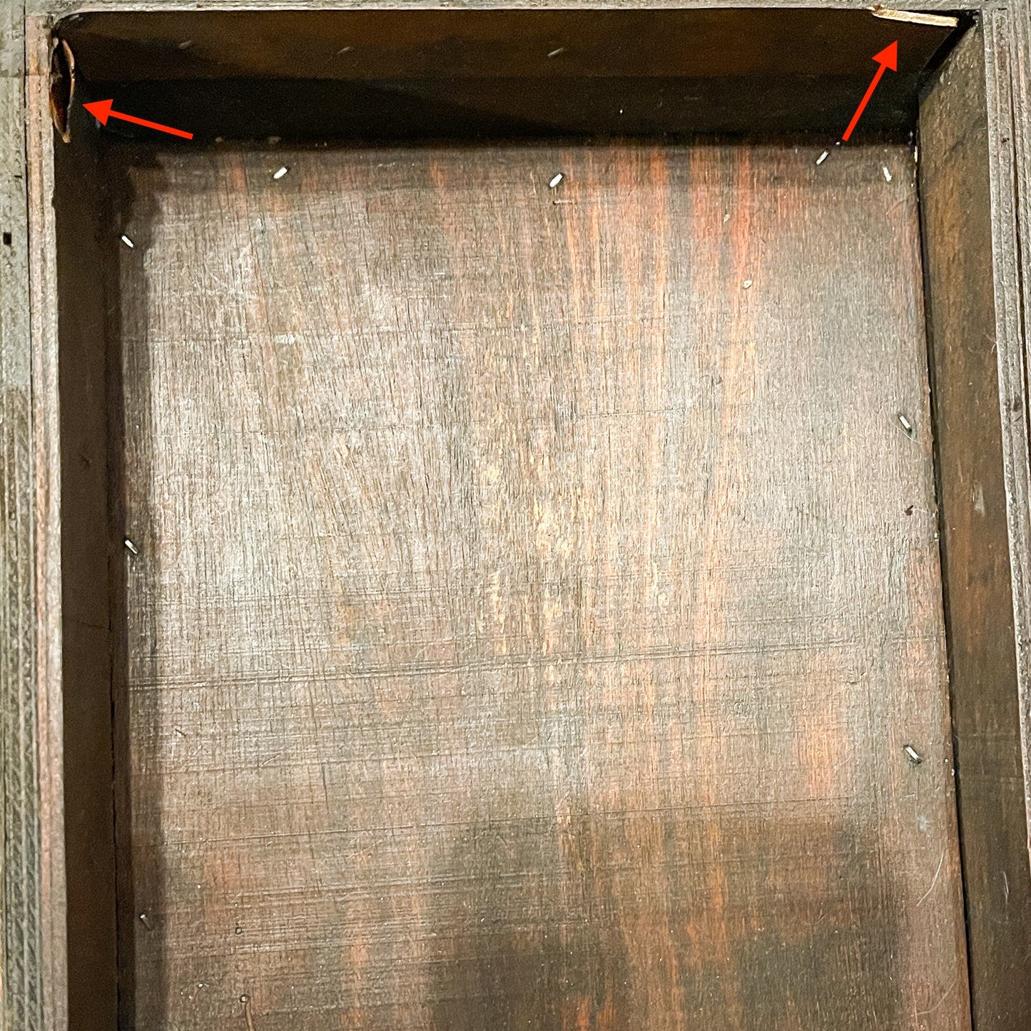 Decorative Wood & Leather Storage Box