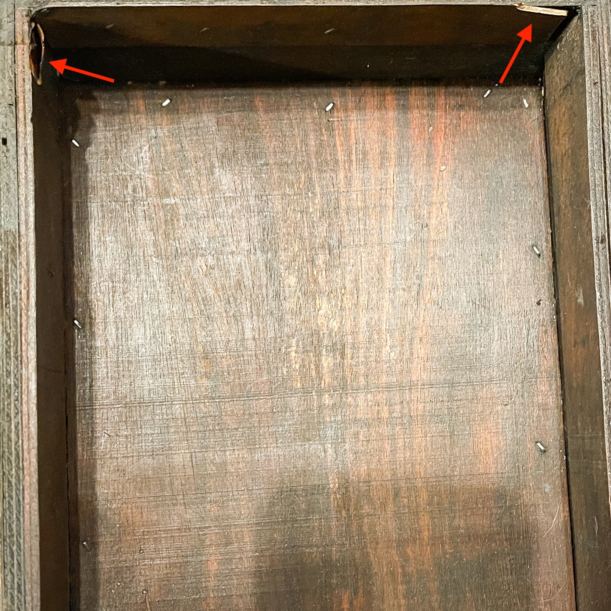 Decorative Wood & Leather Storage Box