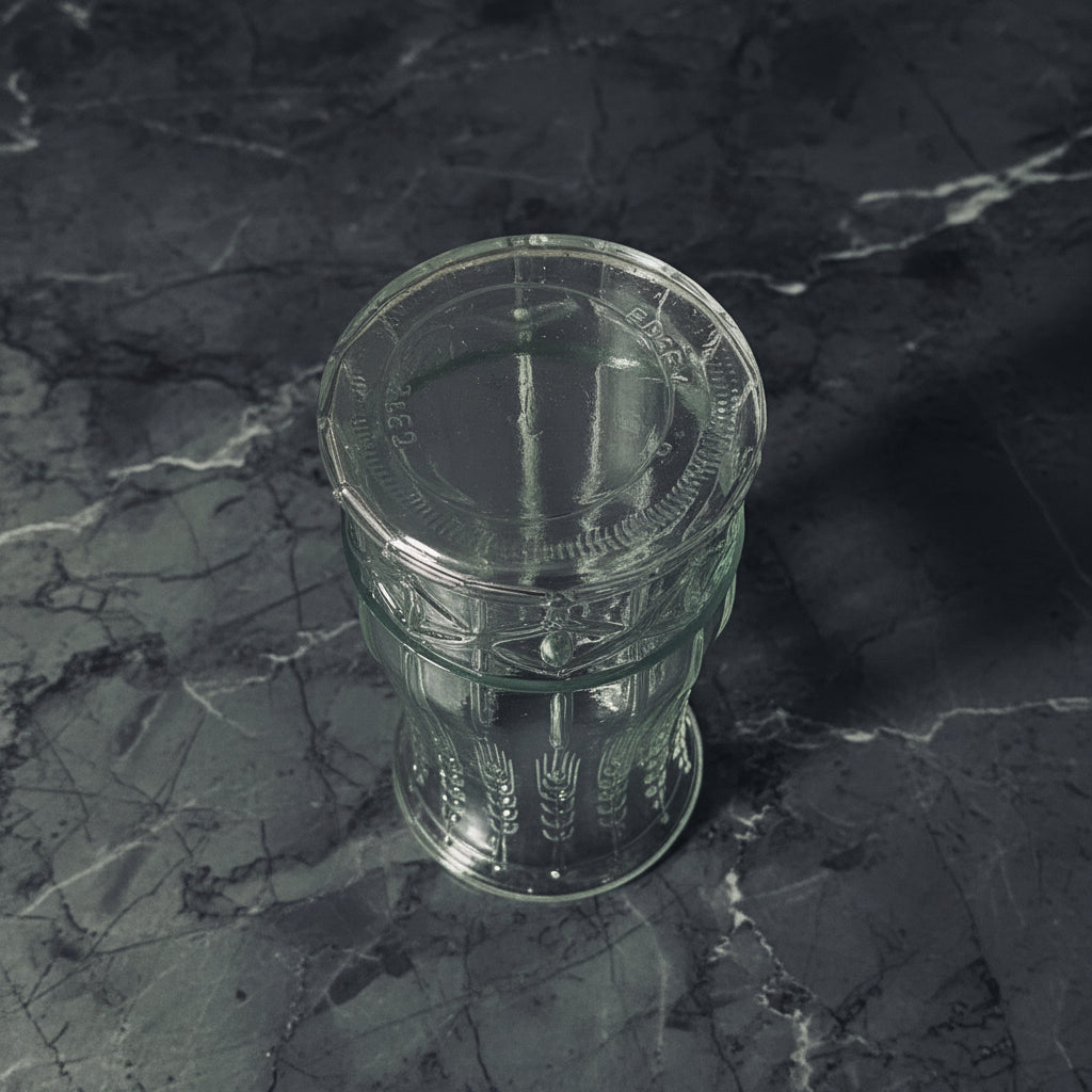 1960s EO Brody Wheat Stalk Glass Vase