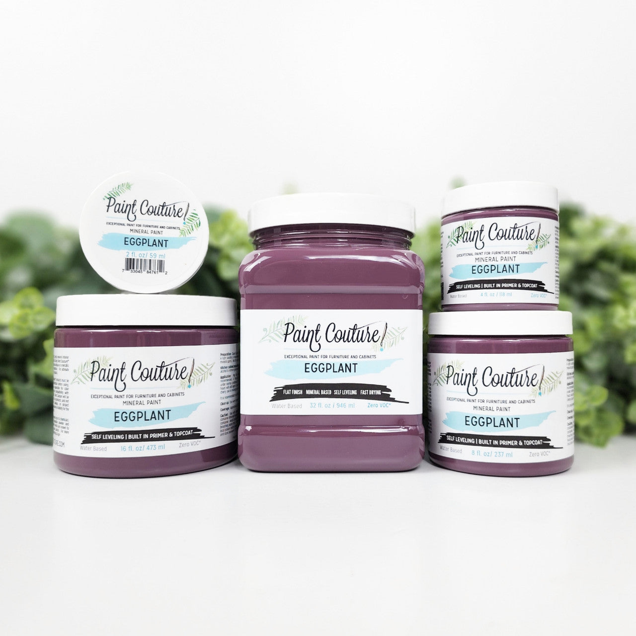 Eggplant Acrylic Mineral Paint - Paint Couture