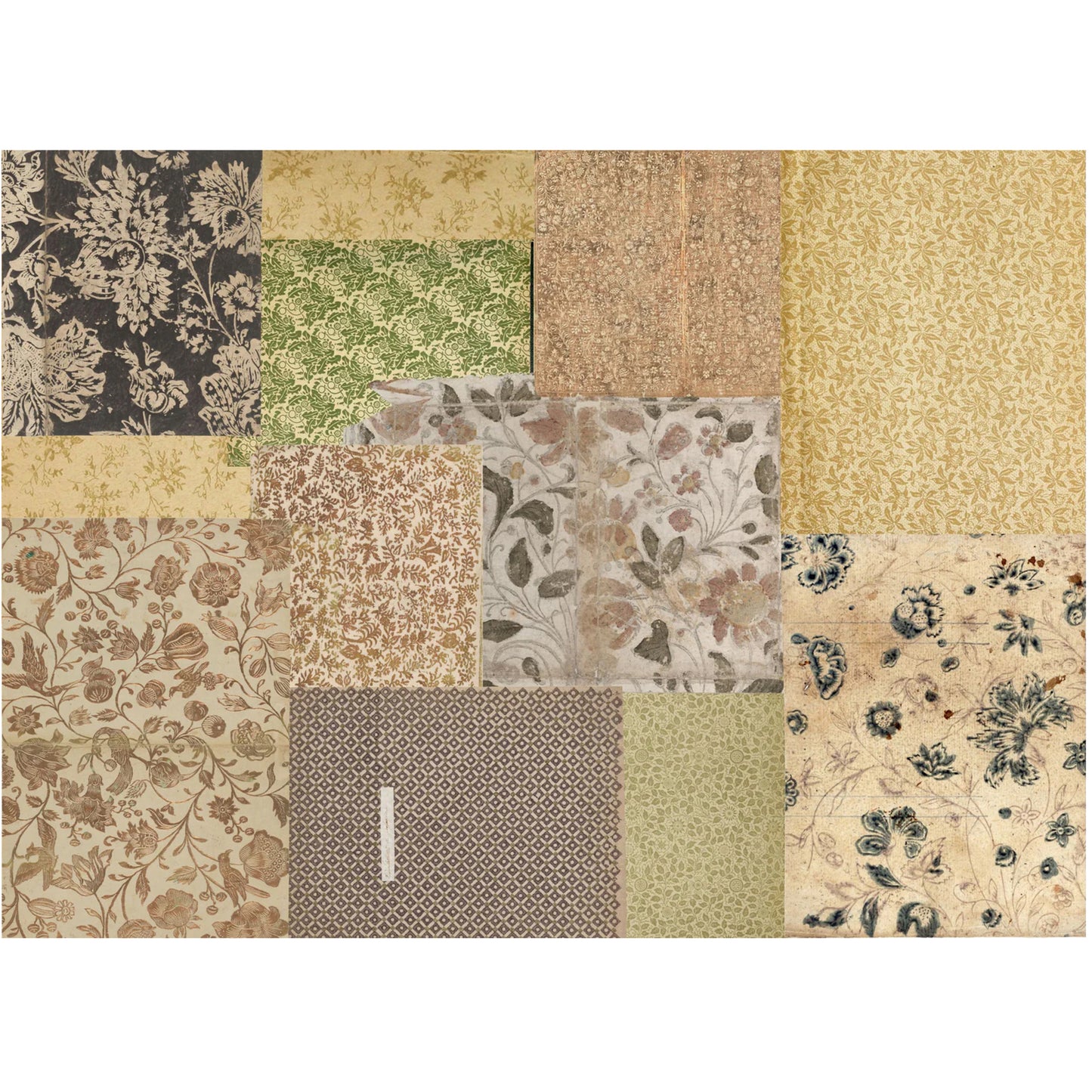 End Papers Decoupage Paper - Roycycled Treasures