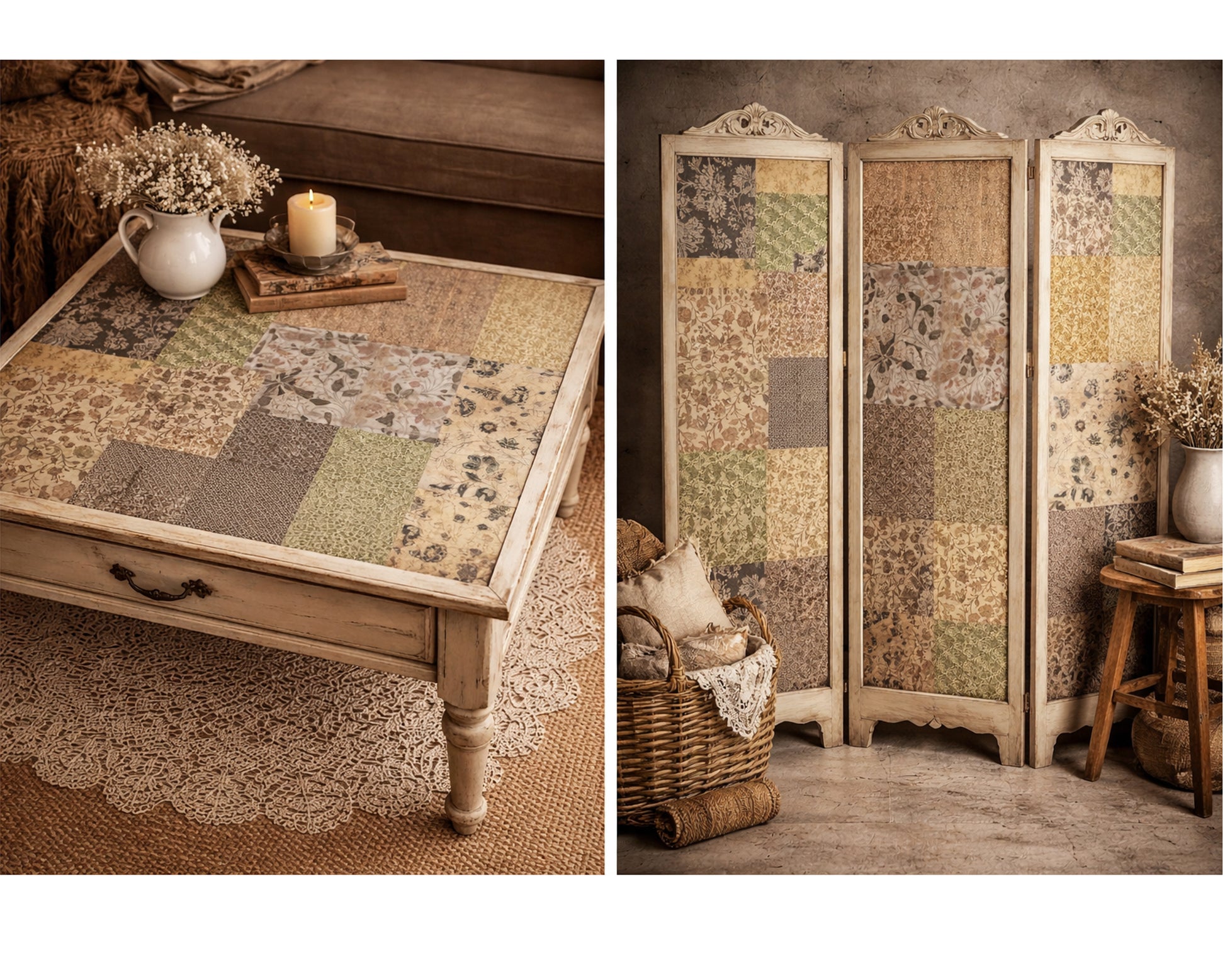 End Papers Decoupage Paper - Roycycled Treasures