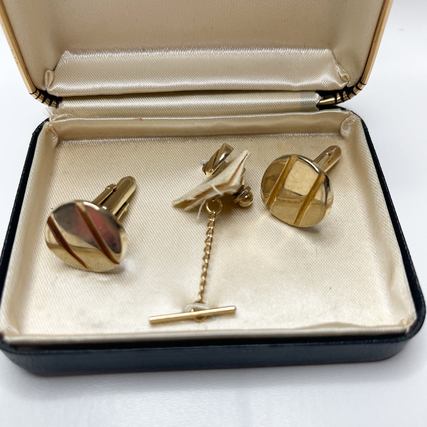 Envoy Cufflinks & Tie Tack Set - 1960s