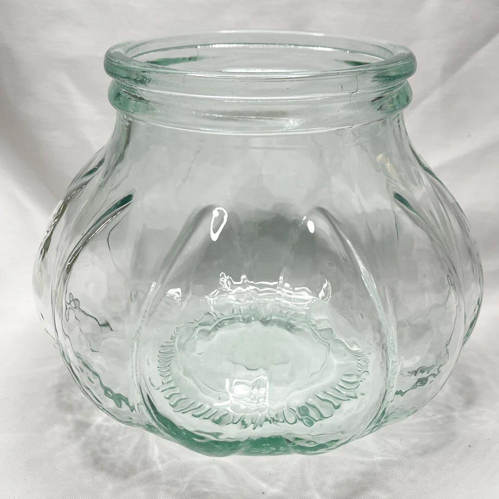 Glass Potbelly Jar - Italy