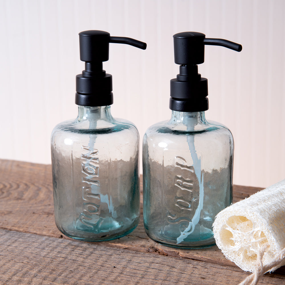 Glass Soap Dispenser