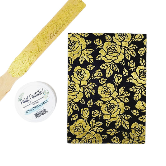Gold Crystal Texture Paste - Paint Couture