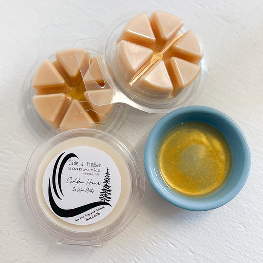 Golden Hour Wax Melts by Tide & Timber Soapworks