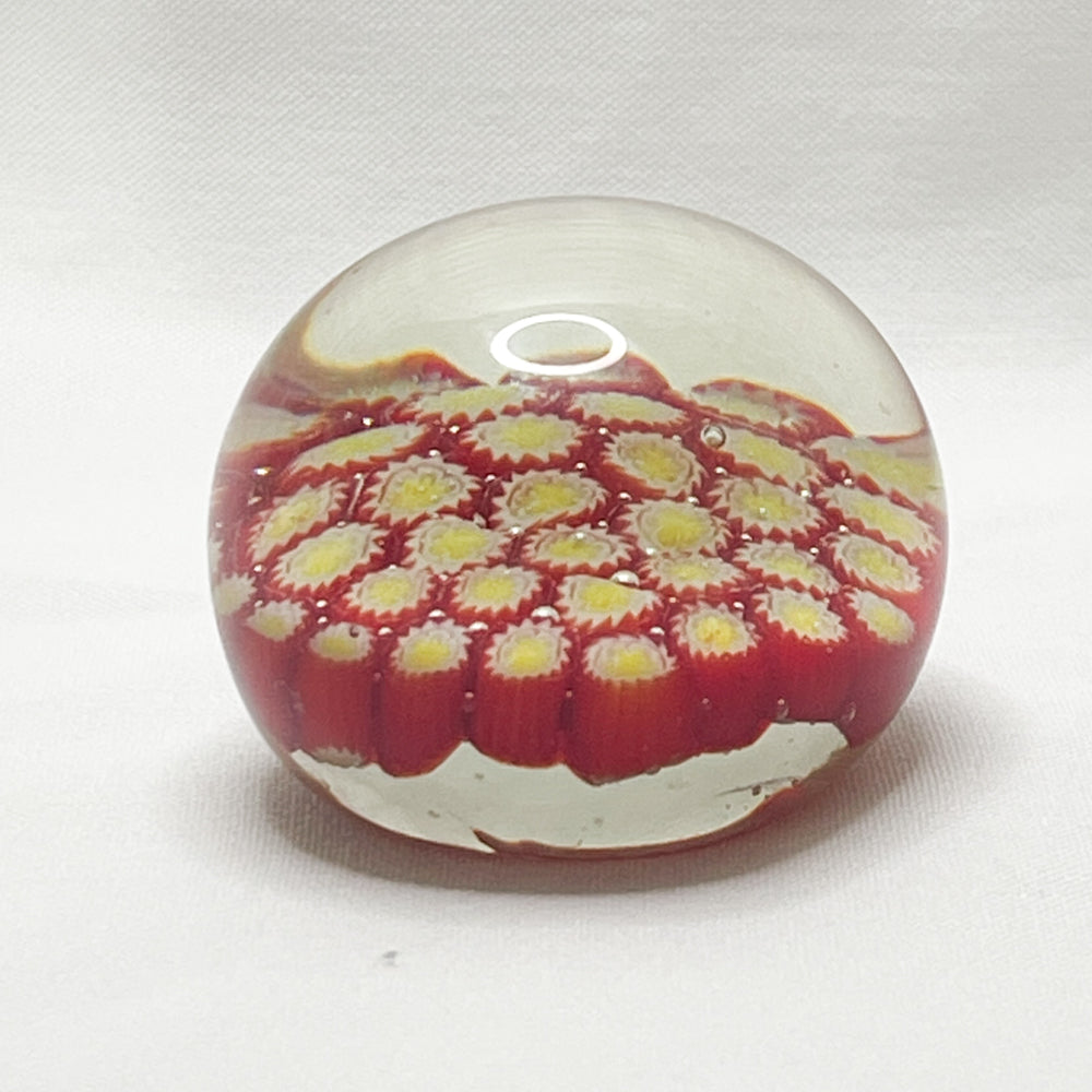 Hand Blown Art Glass Paperweight