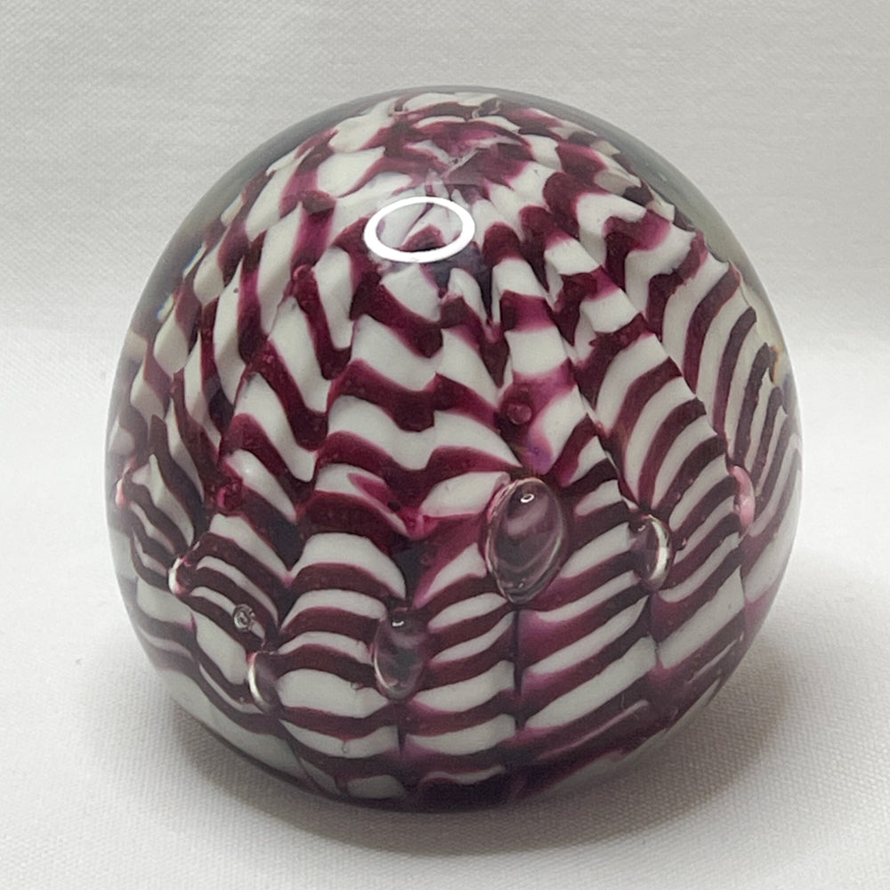 Hand Blown Art Glass Paperweight