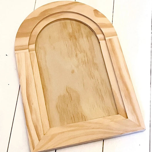 Iron Orchid Designs - IOD Arched Wood Gallery Blank