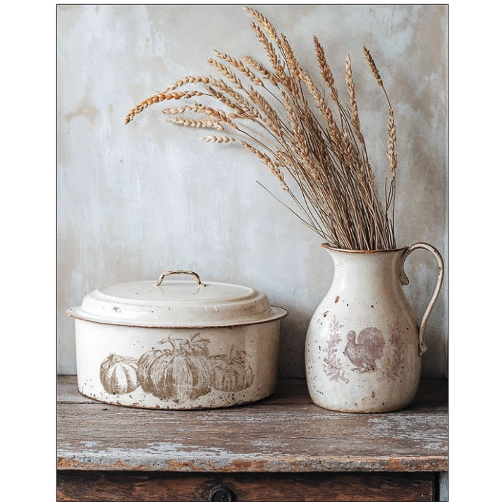 IOD Autumn Blessings Stamp - Iron Orchid Designs