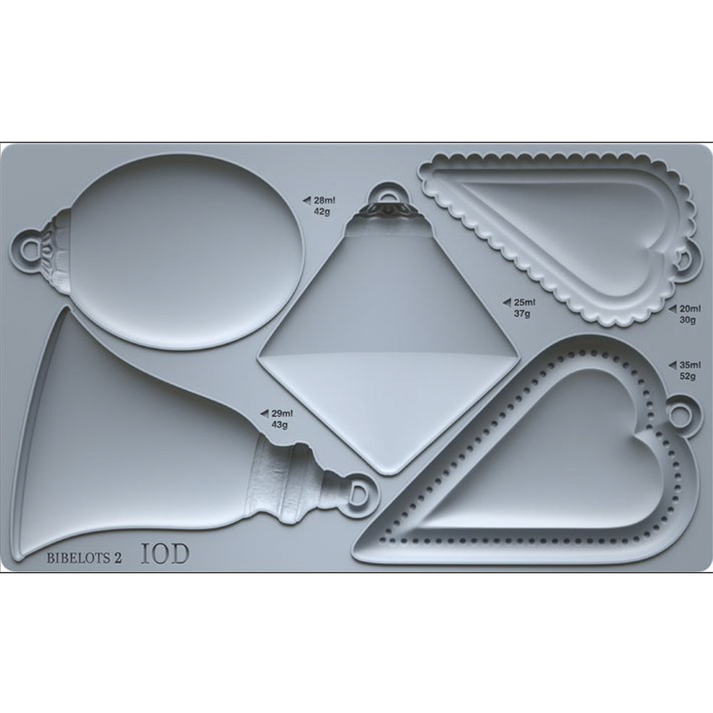 IOD Bibelots 2 Decor Mould - Iron Orchid Designs | Limited Edition