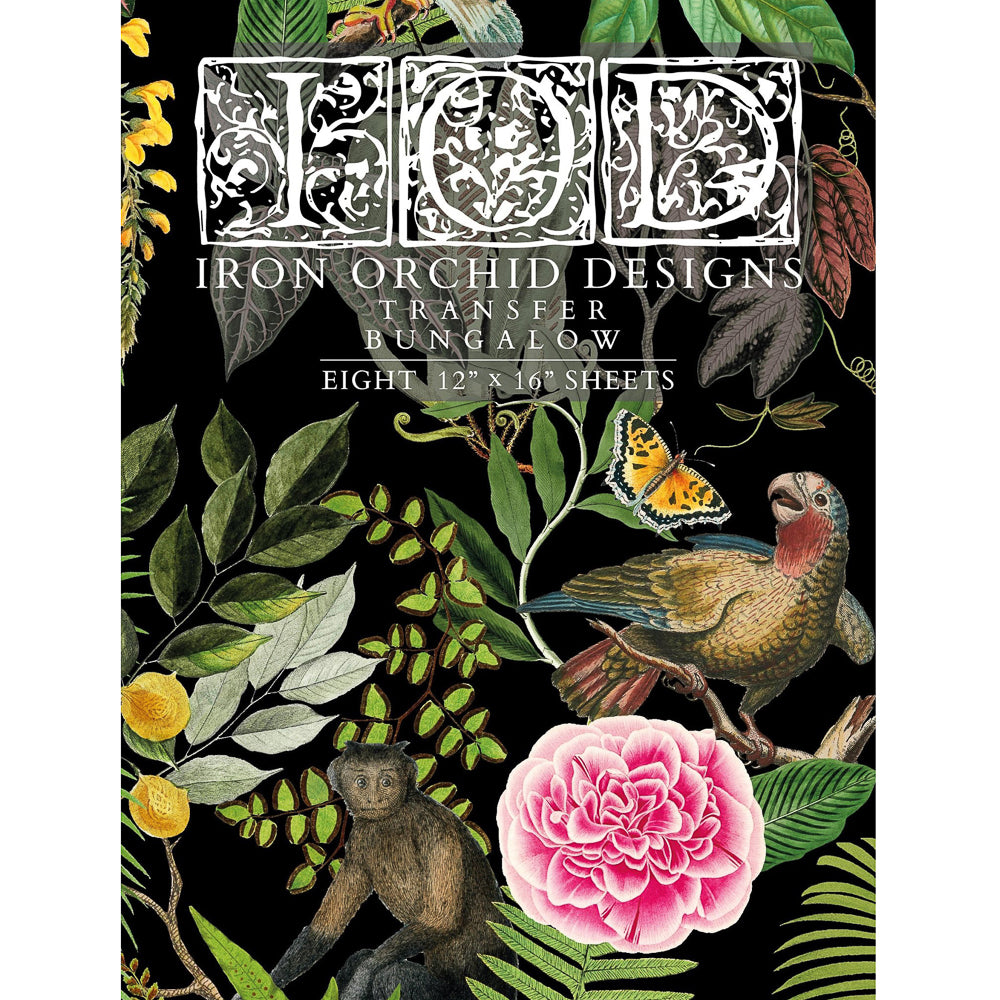 IOD Bungalow Decor Transfer - Iron Orchid Designs