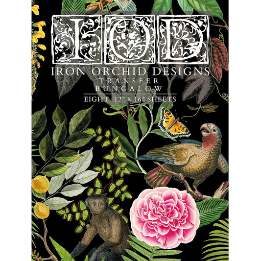 IOD Bungalow Decor Transfer - Iron Orchid Designs