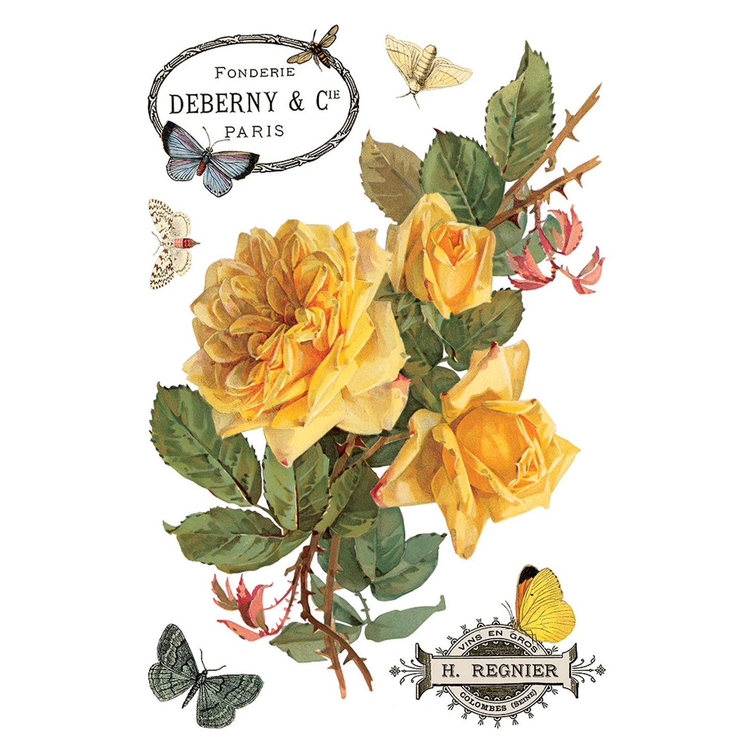 IOD By Any Other Name Decor Transfer - Iron Orchid Designs