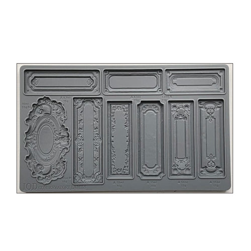 IOD CONSERVATORY LABELS Decor Mould by Iron Orchid Designs