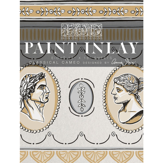 IOD Classical Cameo Paint Inlay - Iron Orchid Designs