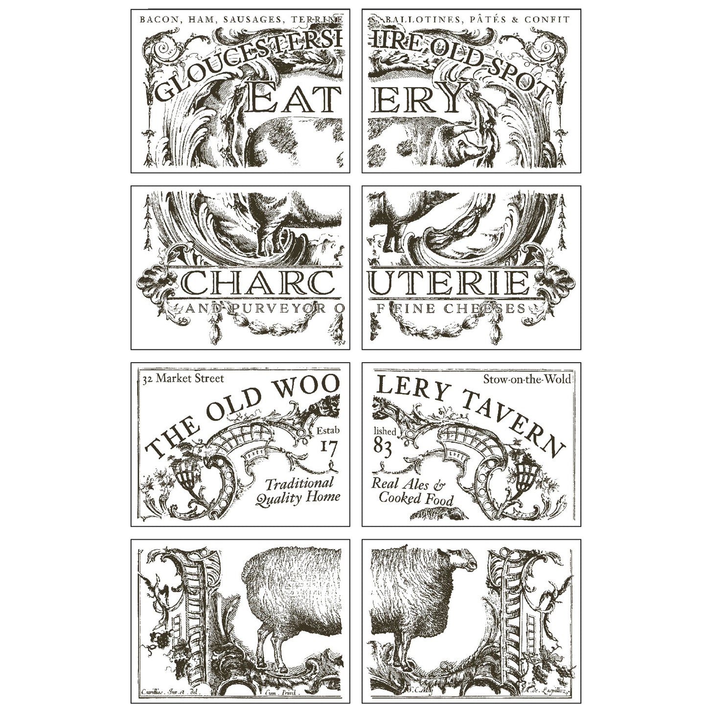 IOD Cotswolds Decor Transfer - Iron Orchid Designs