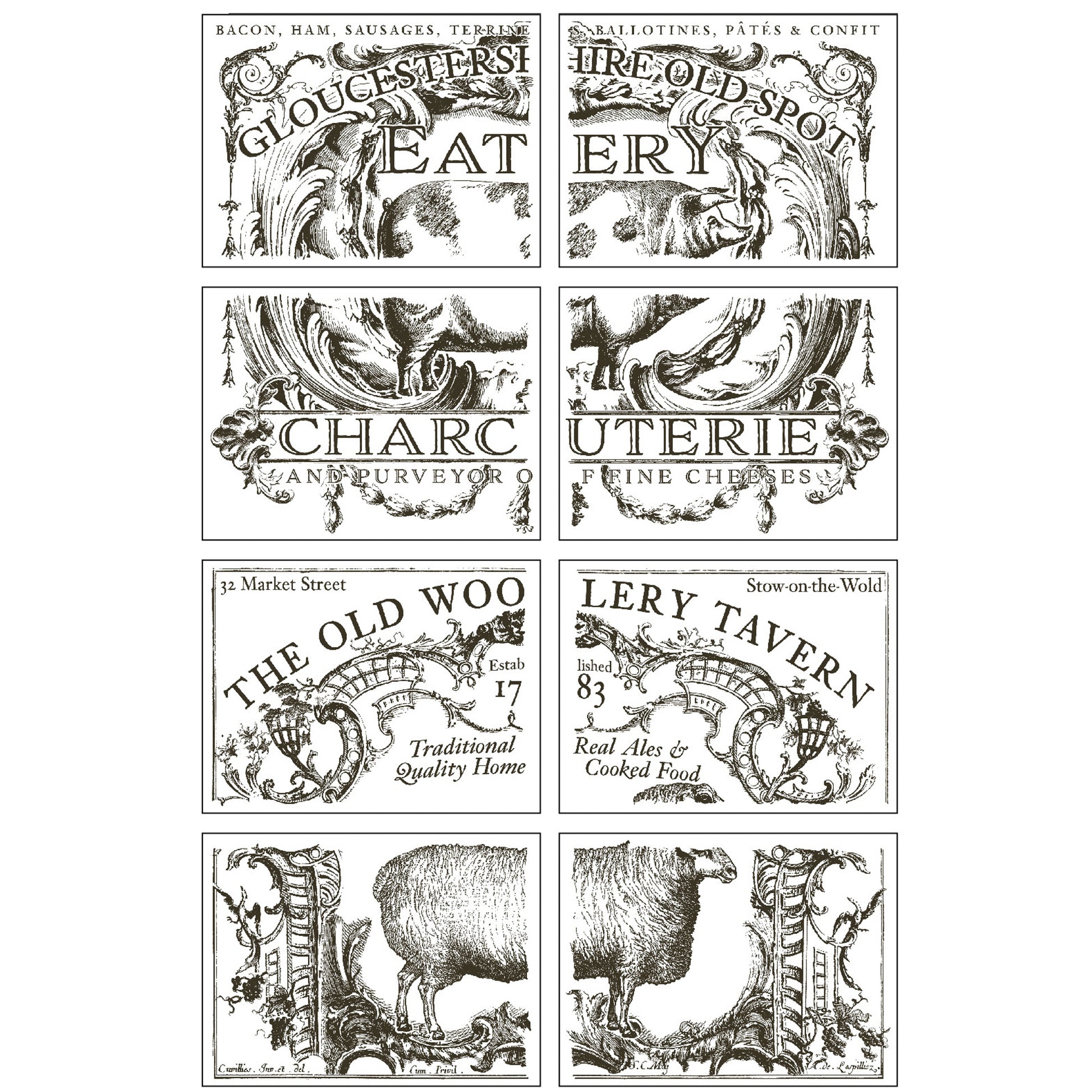 IOD Cotswolds Decor Transfer - Iron Orchid Designs