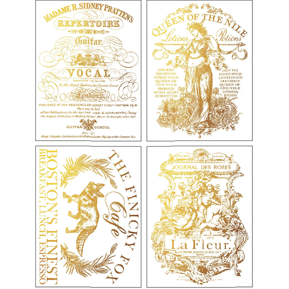 IOD Curated Signage Gilded Transfer - Iron Orchid Designs