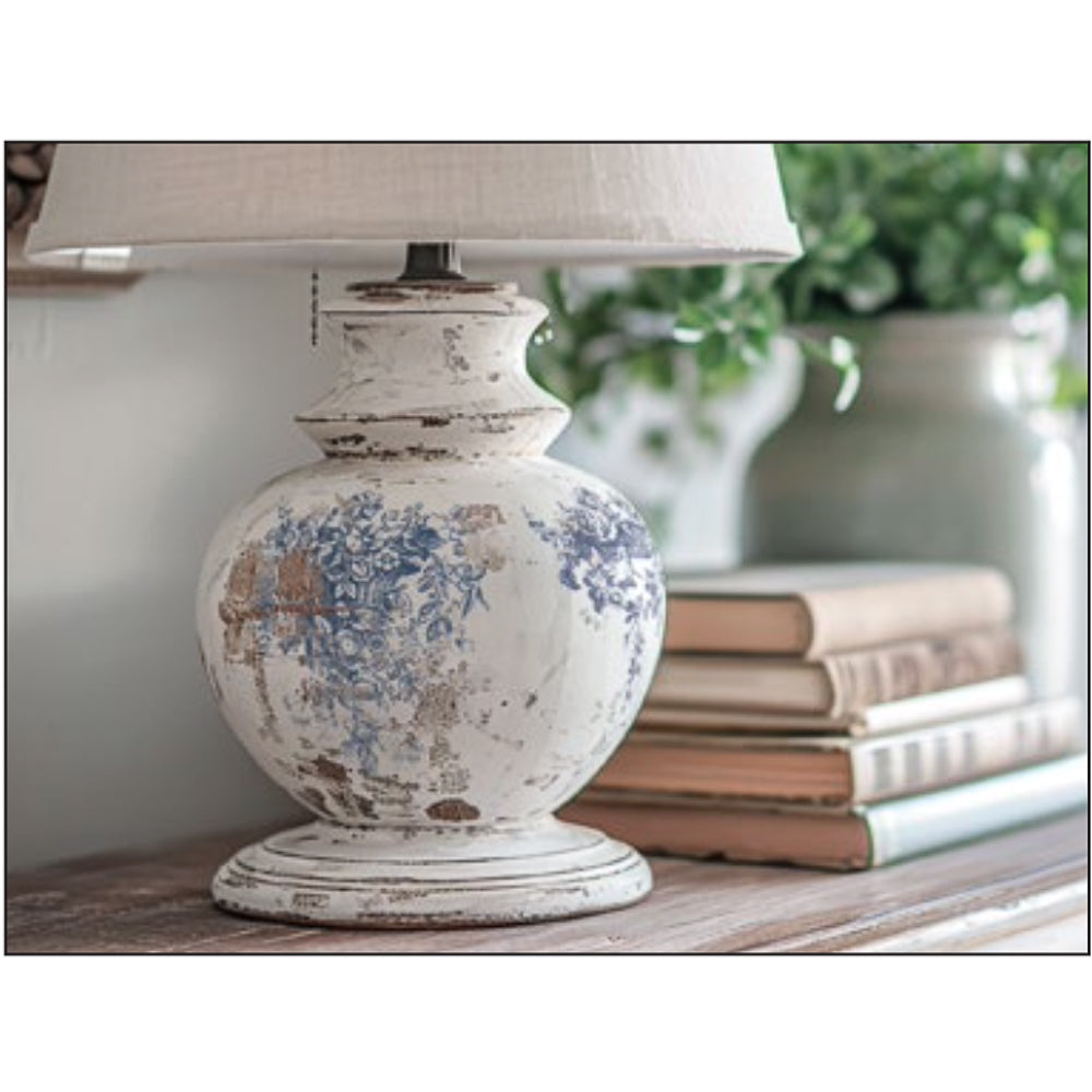 IOD Delft Traditions Azure Paint Inlay - Iron Orchid Designs