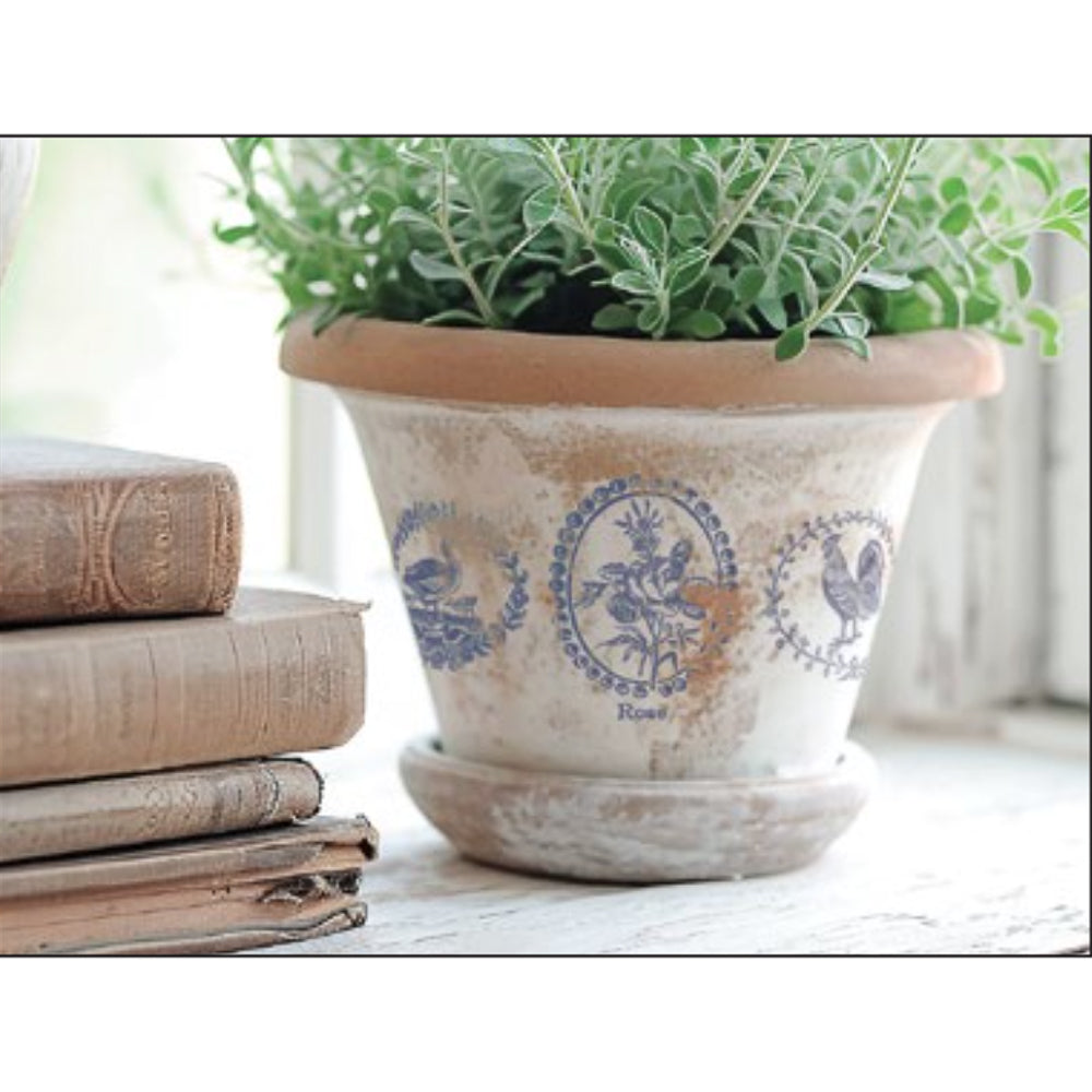 IOD Delft Traditions Azure Paint Inlay - Iron Orchid Designs