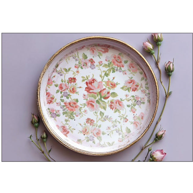 IOD Ditsy Blooms Paint Inlay - Iron Orchid Designs