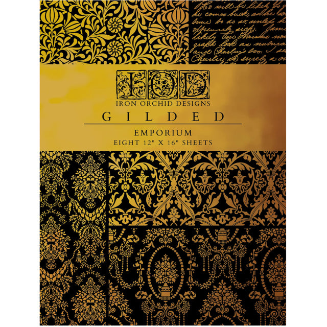 IOD Emporium Gilded Transfer - Iron Orchid Designs