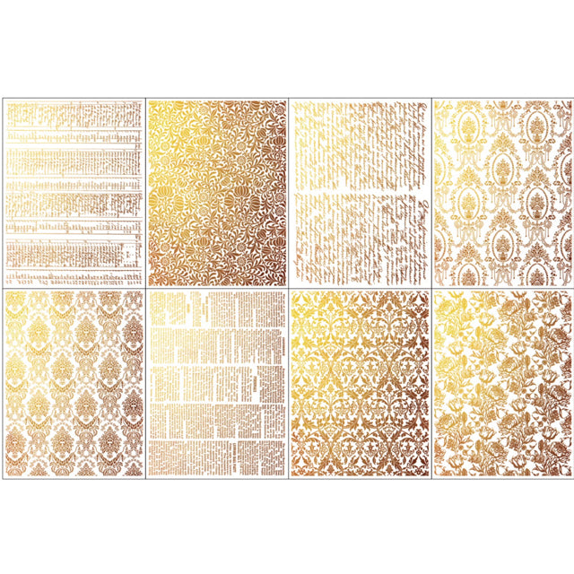 IOD Emporium Gilded Transfer - Iron Orchid Designs