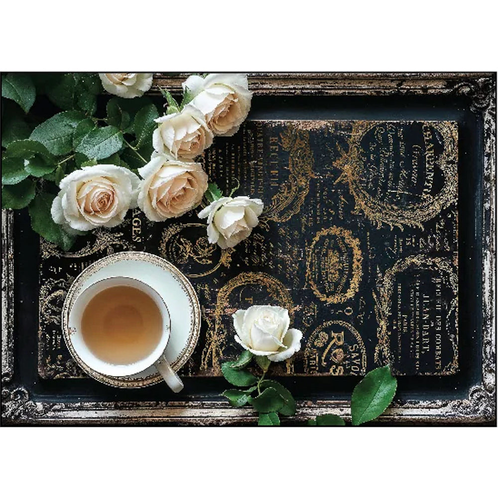 IOD Etiquettes Gilded Transfer - Iron Orchid Designs