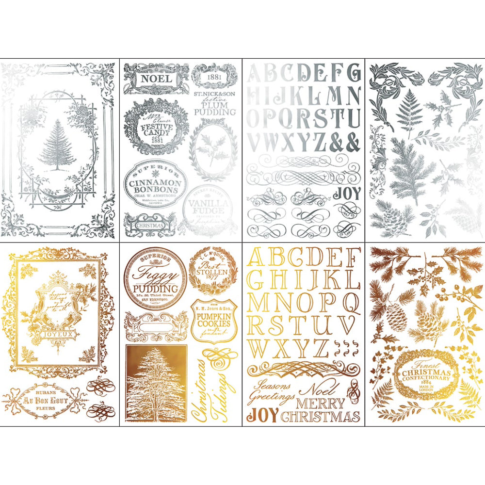 IOD Figgy & Flourish Foil Transfer - Iron Orchid Designs | Limited Edition