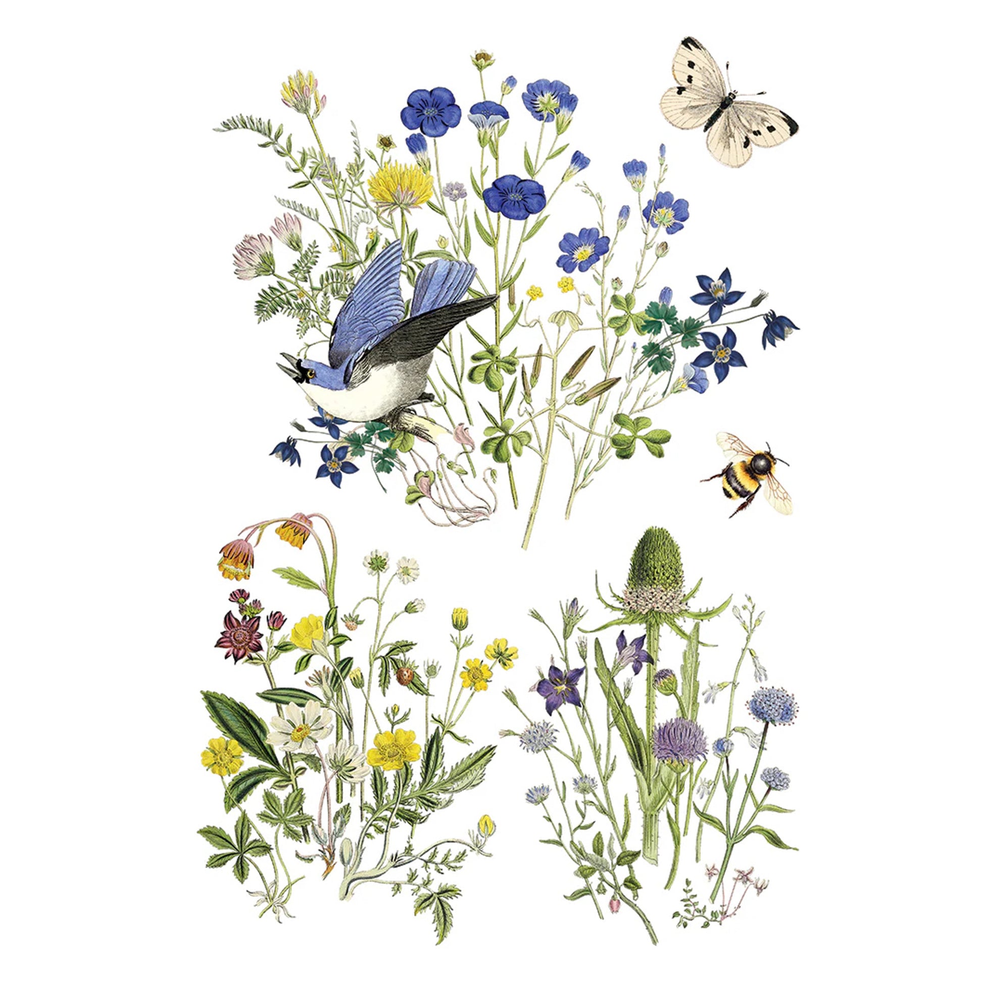 IOD Flora Greca Decor Transfer - Iron Orchid Designs