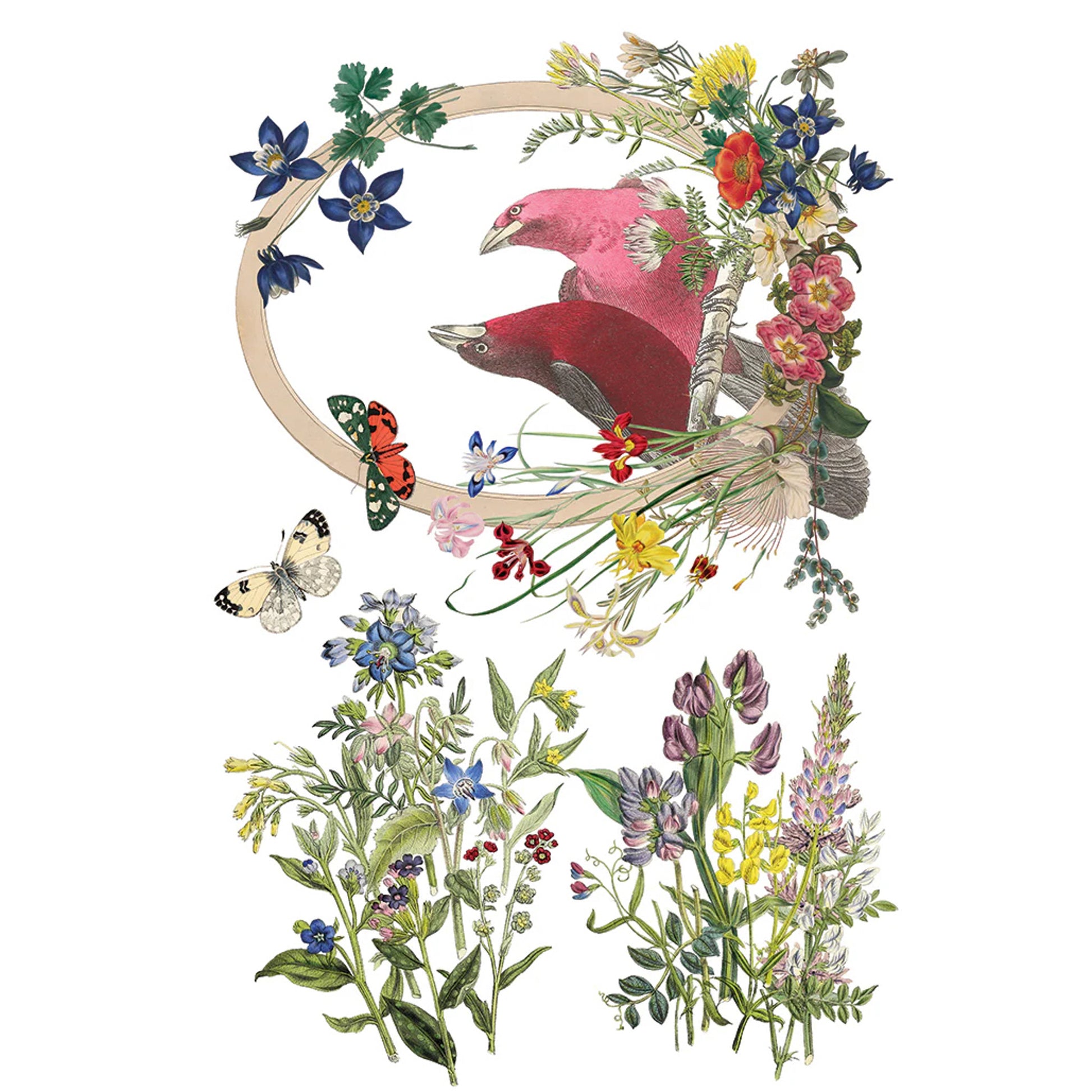 IOD Flora Greca Decor Transfer - Iron Orchid Designs