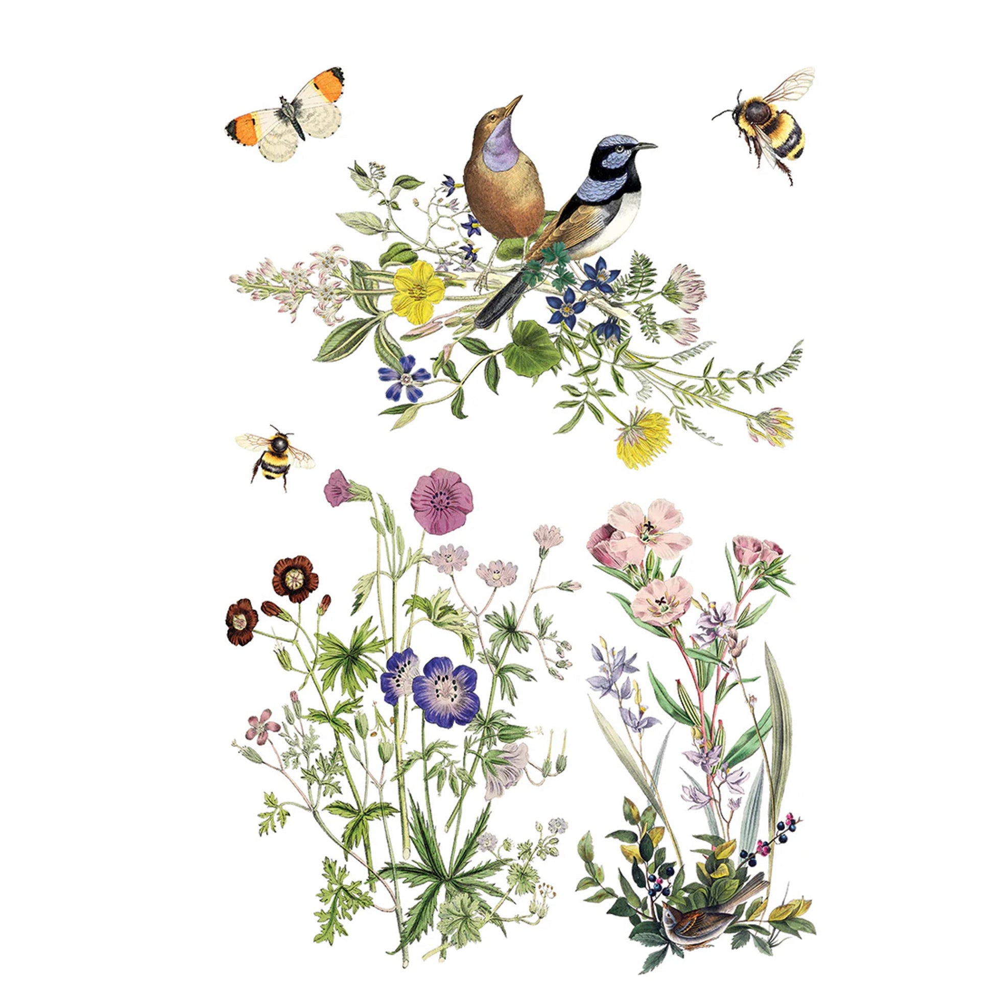 IOD Flora Greca Decor Transfer - Iron Orchid Designs