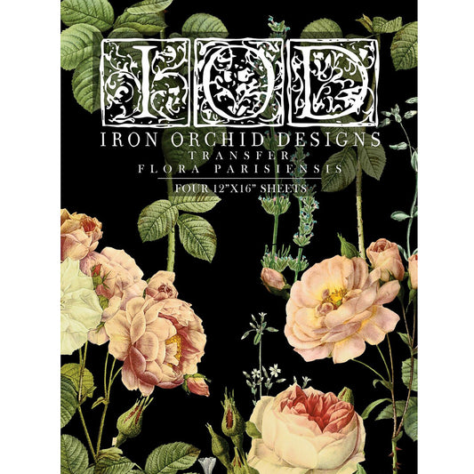 IOD Flora Parisiensis Decor Transfer - Iron Orchid Designs