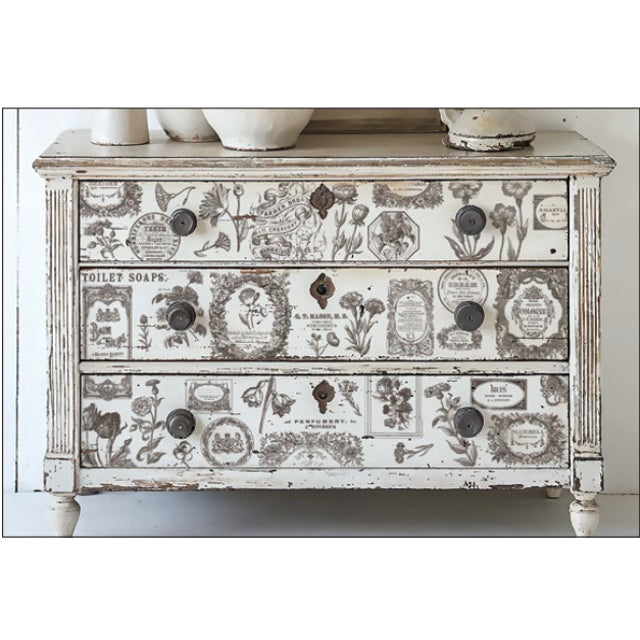 IOD Floriography Paint Inlay - Iron Orchid Designs