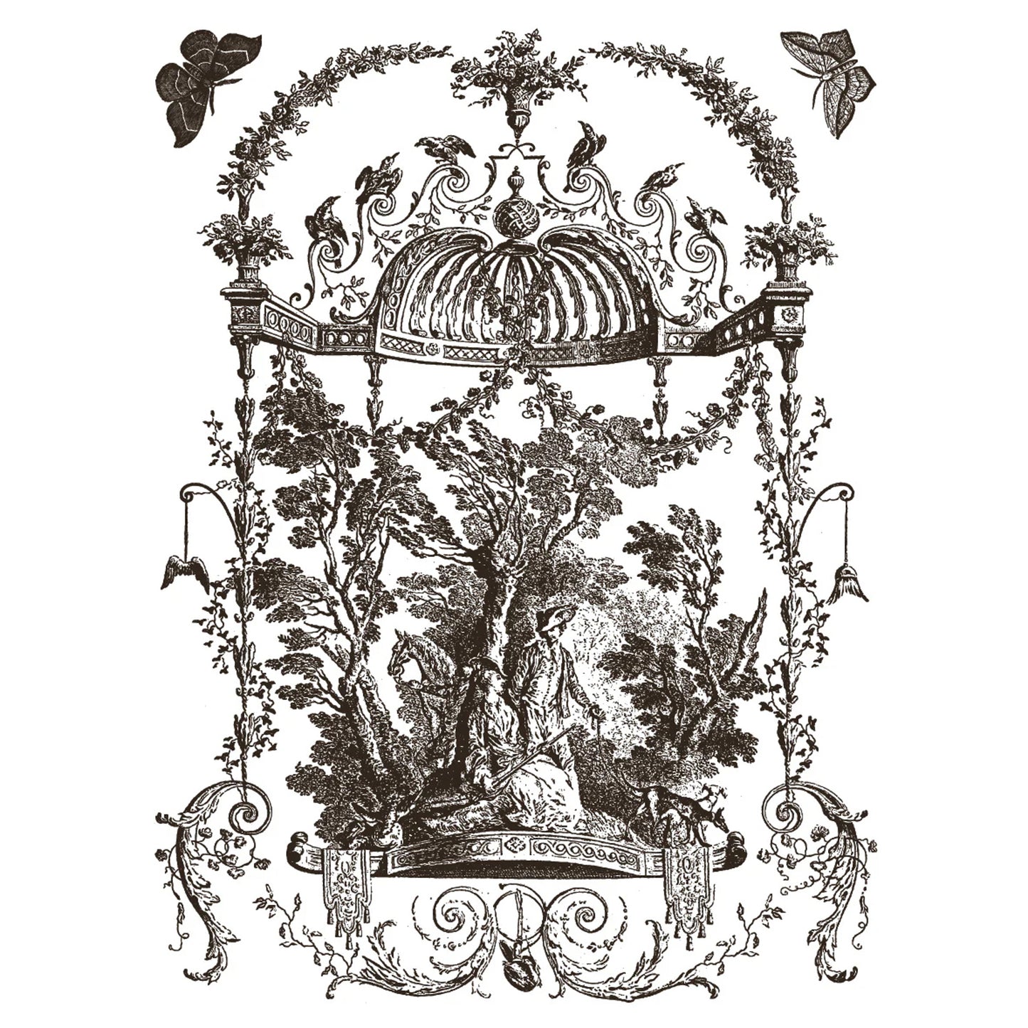IOD Hameau De La Reine Paint Inlay - Iron Orchid Designs