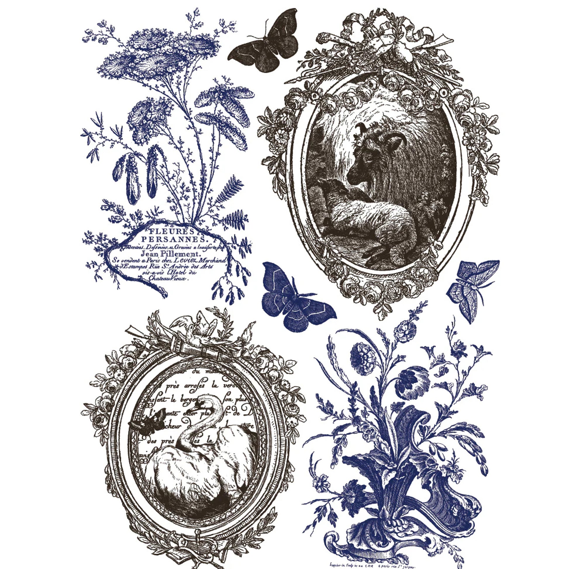 IOD Hameau De La Reine Paint Inlay - Iron Orchid Designs