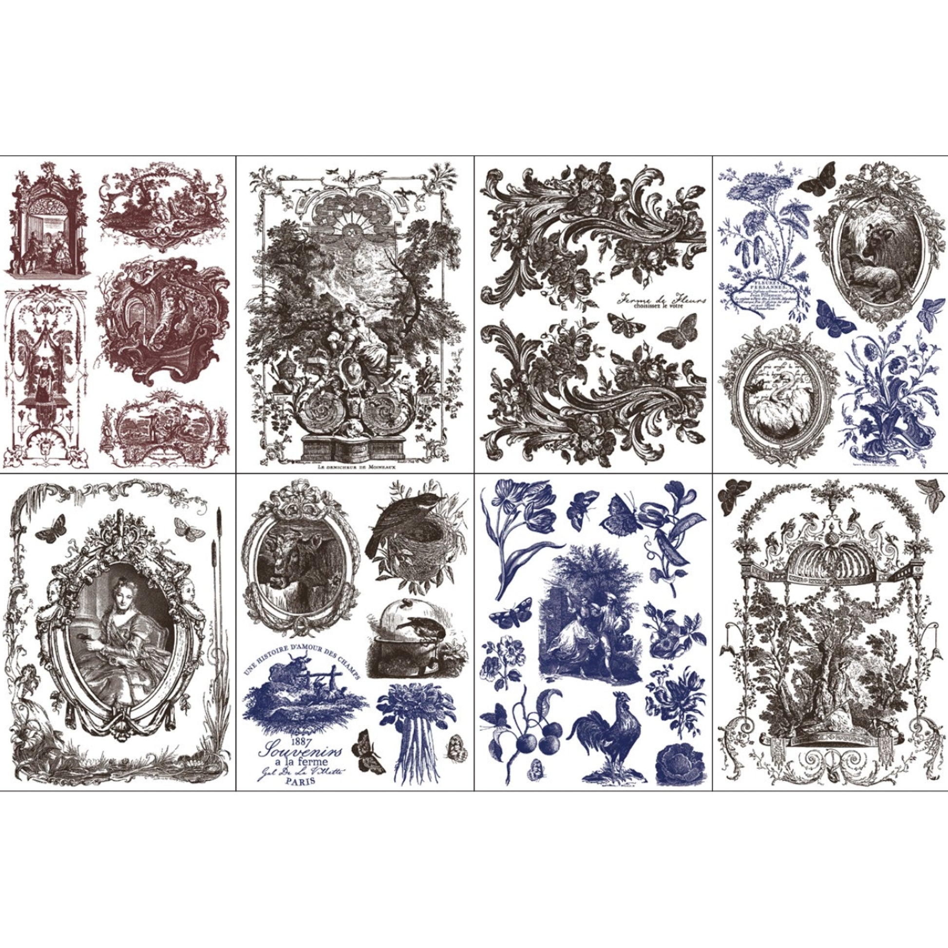 IOD Hameau De La Reine Paint Inlay - Iron Orchid Designs