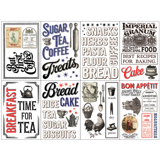 IOD Home Sweet Home Decor Transfer - Iron Orchid Designs