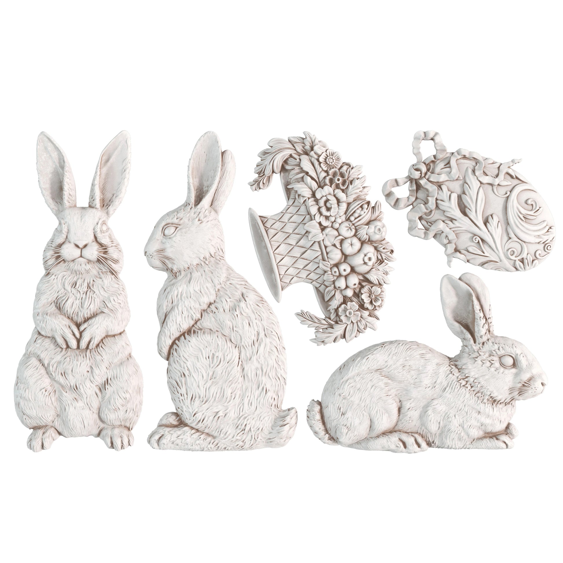 IOD Les Lapins Decor Mould - Iron Orchid Designs