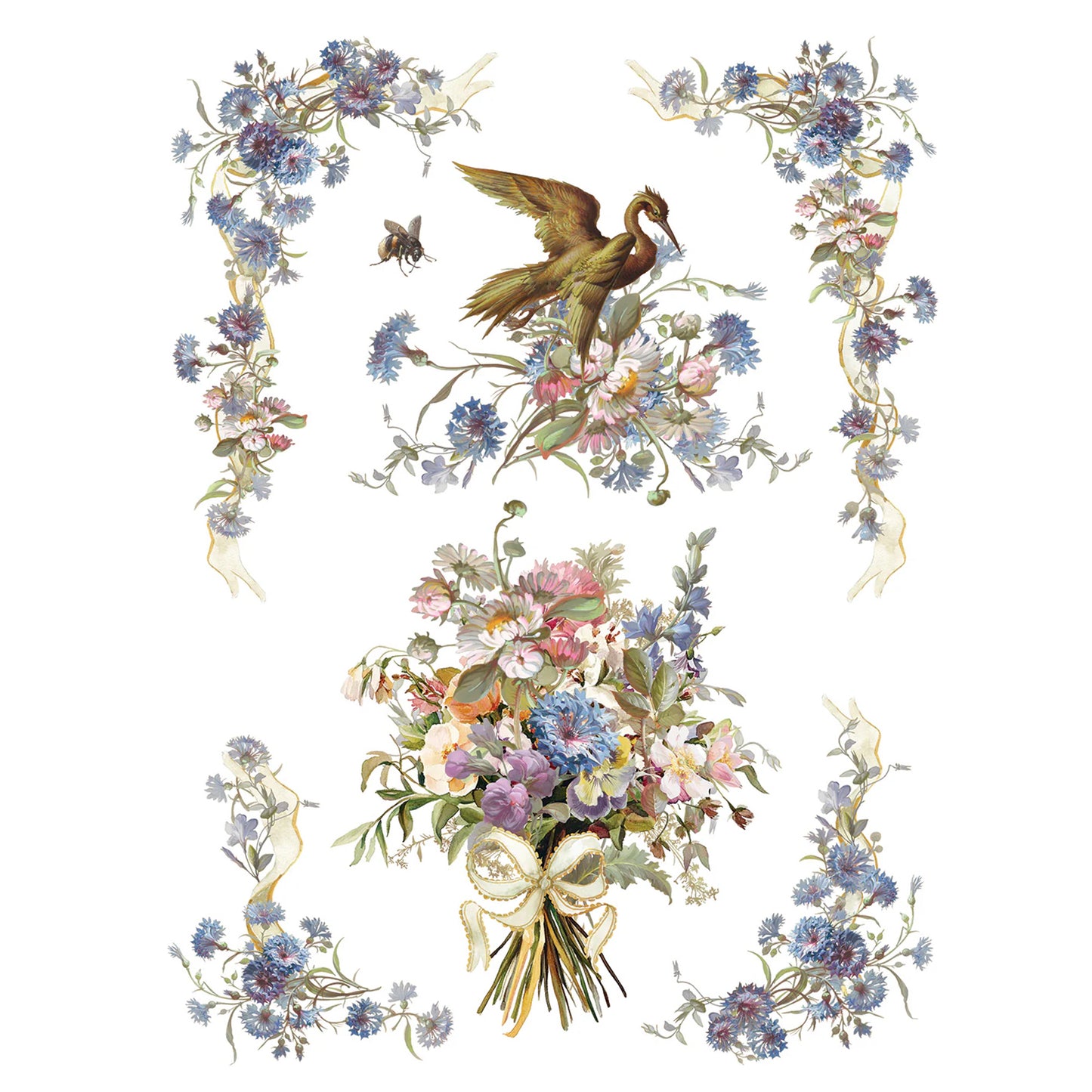 IOD Madeleine Decor Transfer - Iron Orchid Designs