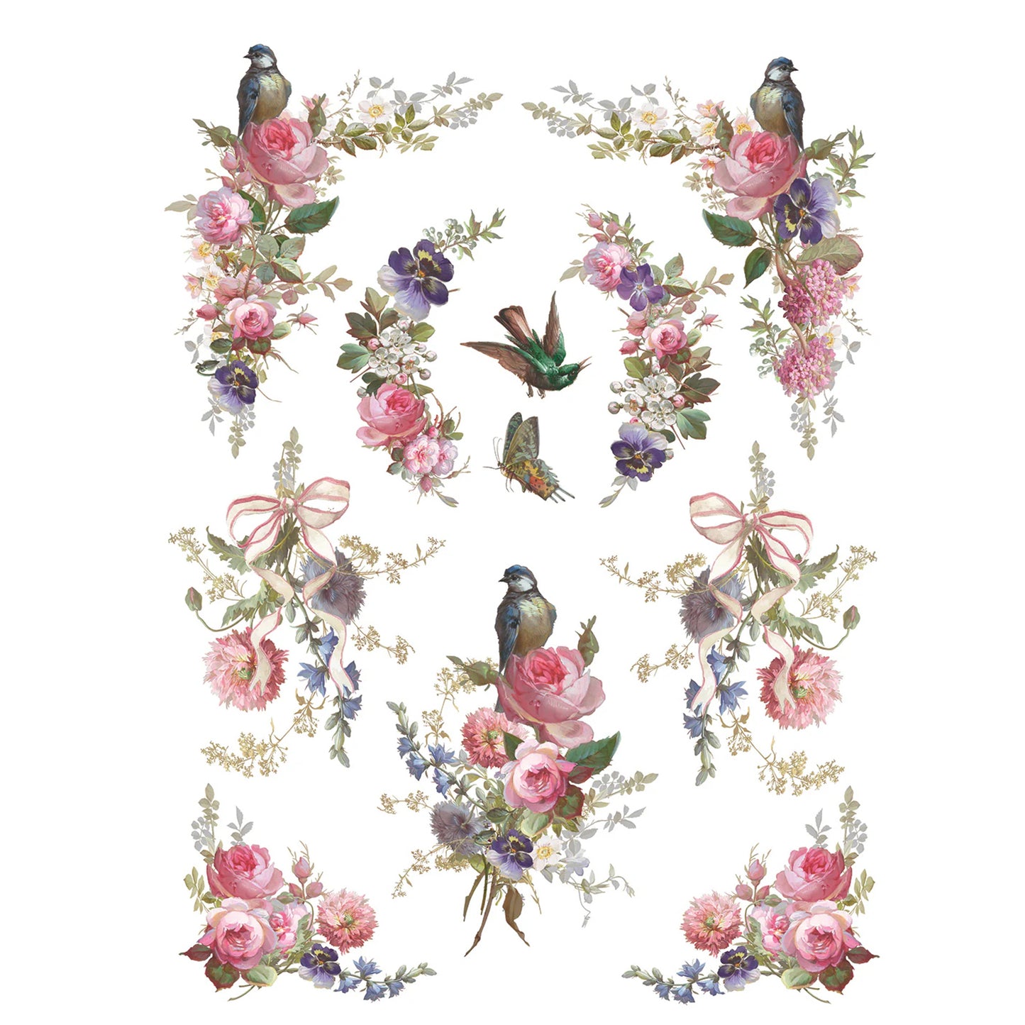 IOD Madeleine Decor Transfer - Iron Orchid Designs