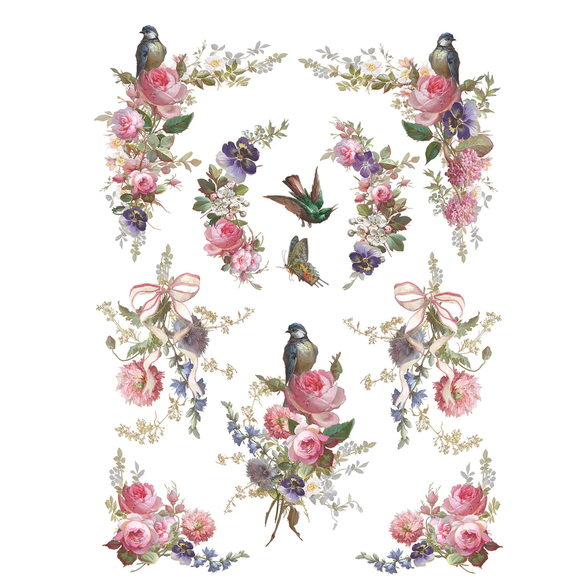 IOD Madeleine Decor Transfer - Iron Orchid Designs