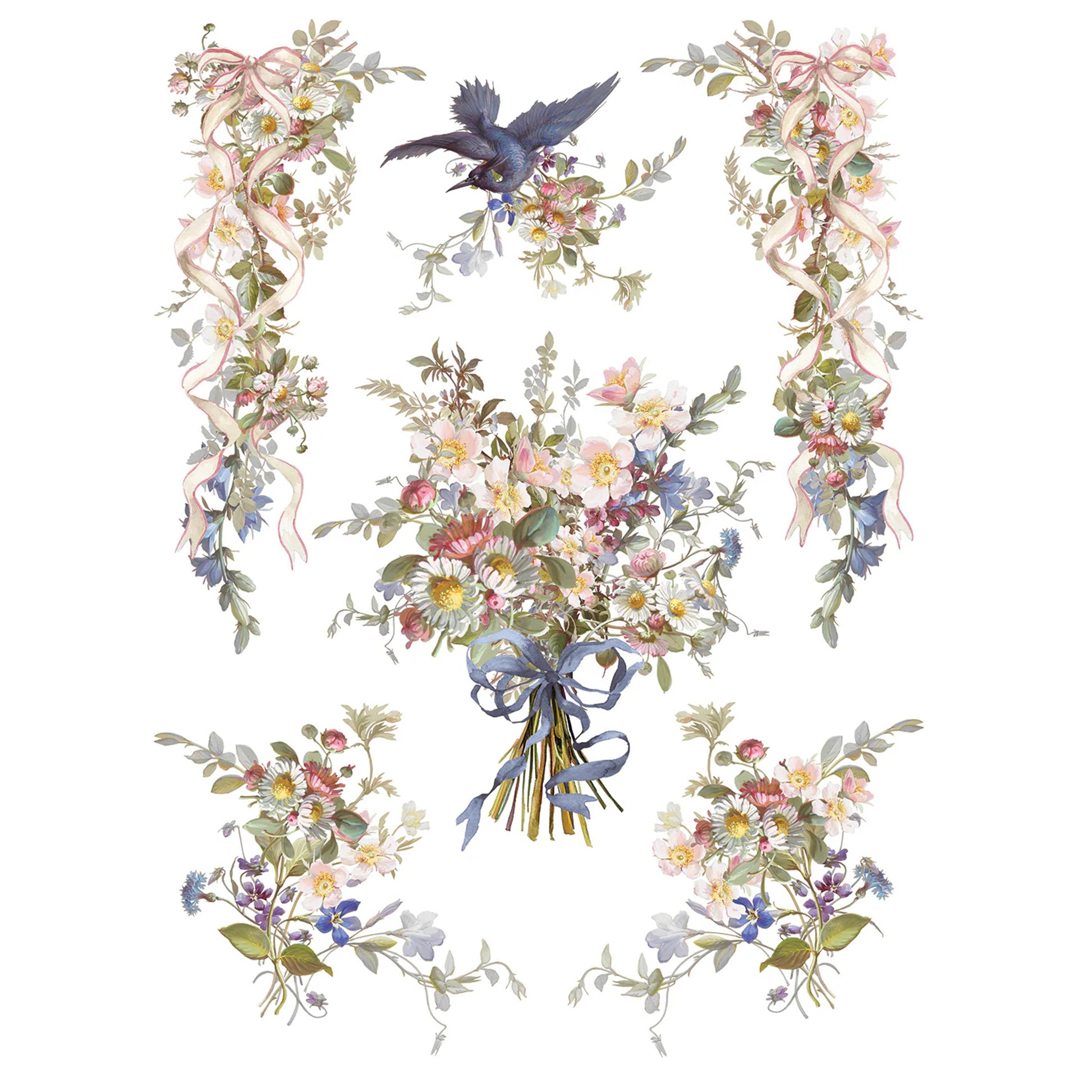 IOD Madeleine Decor Transfer - Iron Orchid Designs