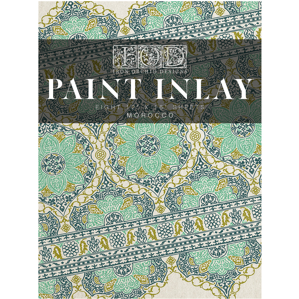 IOD Morocco Paint Inlay - Iron Orchid Designs