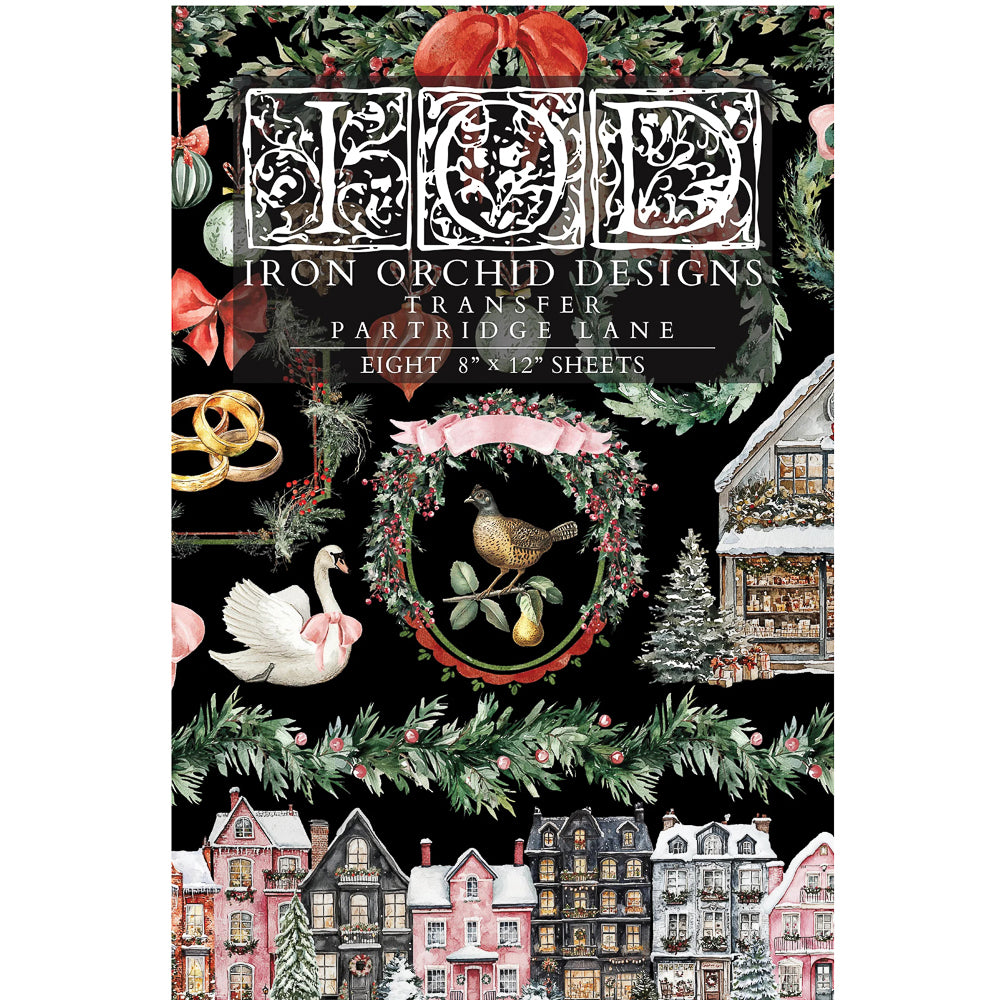 IOD Partridge Lane Decor Transfer - Iron Orchid Designs | Limited Edition