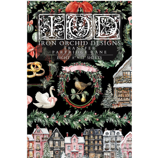 IOD Partridge Lane Decor Transfer - Iron Orchid Designs | Limited Edition