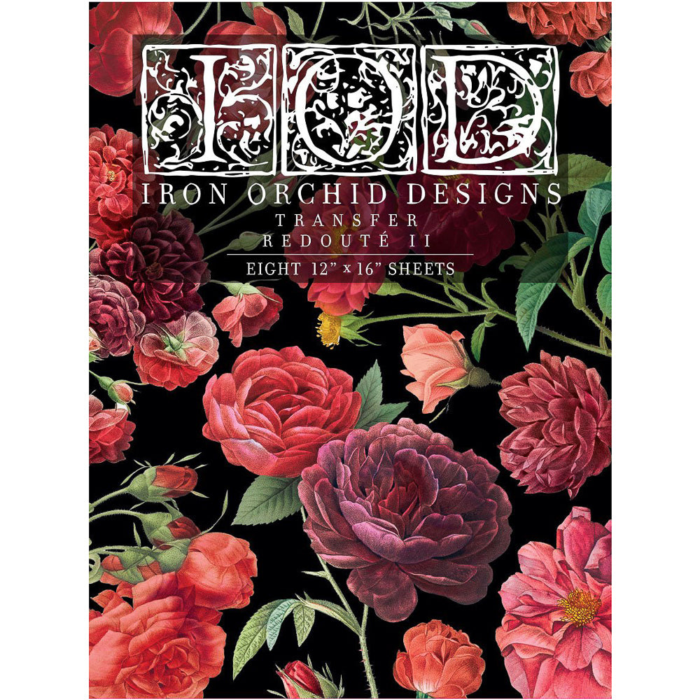 IOD Redoute II Decor Transfer - Iron Orchid Designs