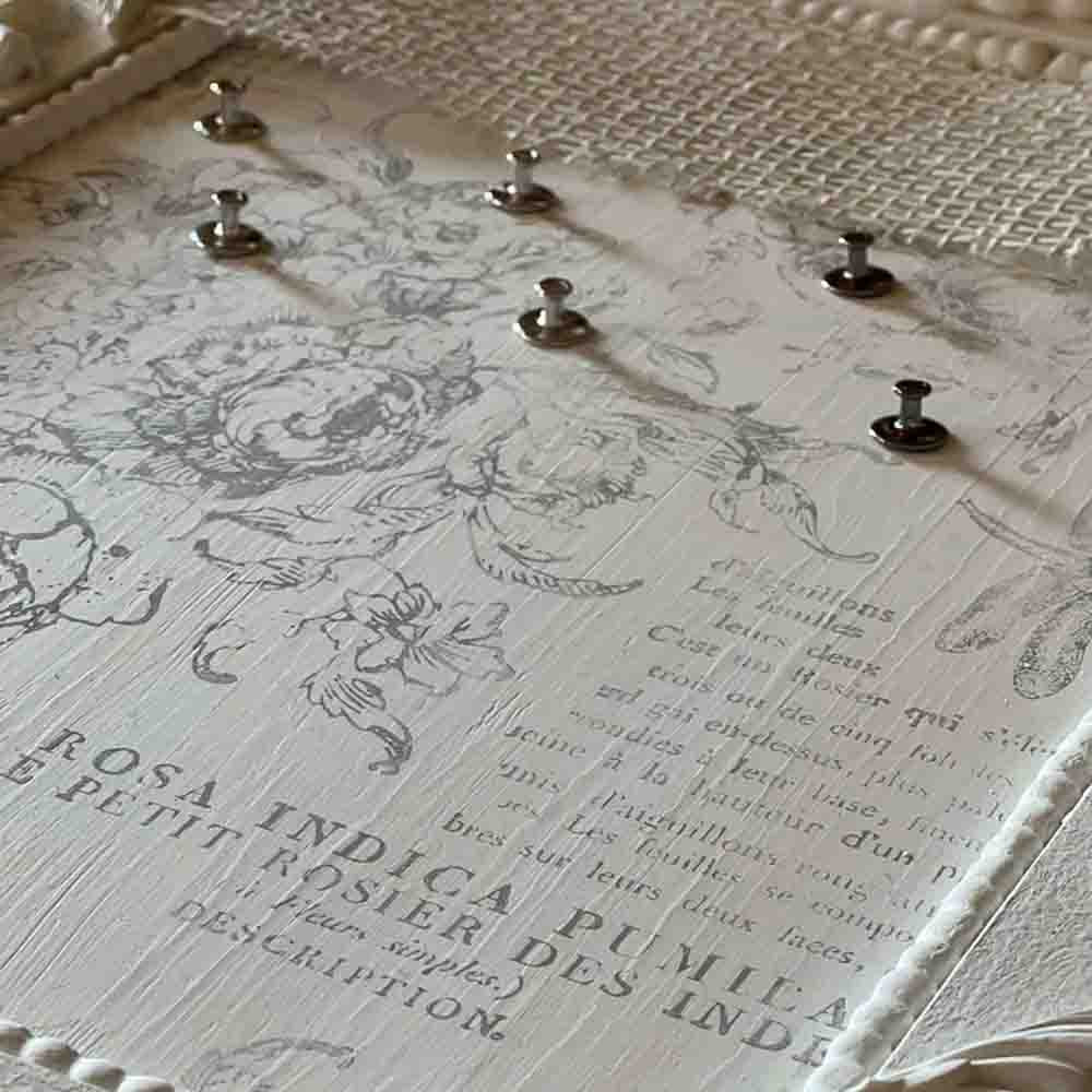 IOD Rose Toile Decor Stamp - Iron Orchid Designs